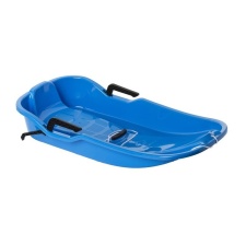 Sled Glamax Sno Glider blue with brakes