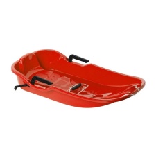 Sled Glamax Sno Glider red with brakes