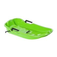 Sled Glamax Sno Glider green with brakes