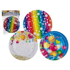 Party Plates 23cm, 8pcs / pack