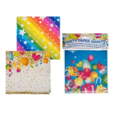 Party Napkins 33x33cm 12pcs