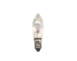 Bulb 34V, 7pcs, E10, 3W, transparent, 20/400