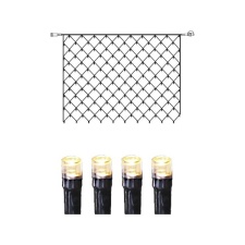 System Decor extendable light curtain net. 100 warm white LED lights 2mx1,5m