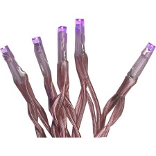 Light chain 15 LED, pink, light spacing 15cm, timer (6 + 18h cycle), battery powered (3xAA, not included), IP20